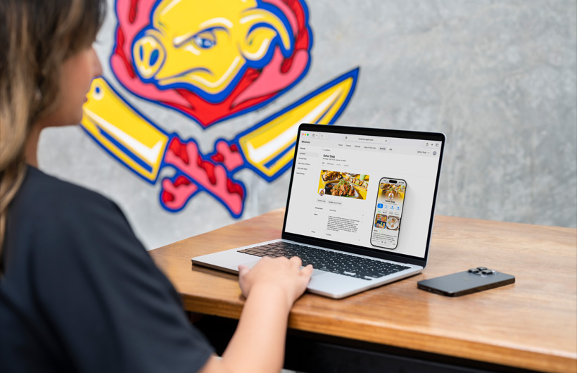Señor Sisig usa o Apple Business Connect para gerenciar sua presença nos apps da Apple, como Mapas, Carteira, Siri e muito mais.